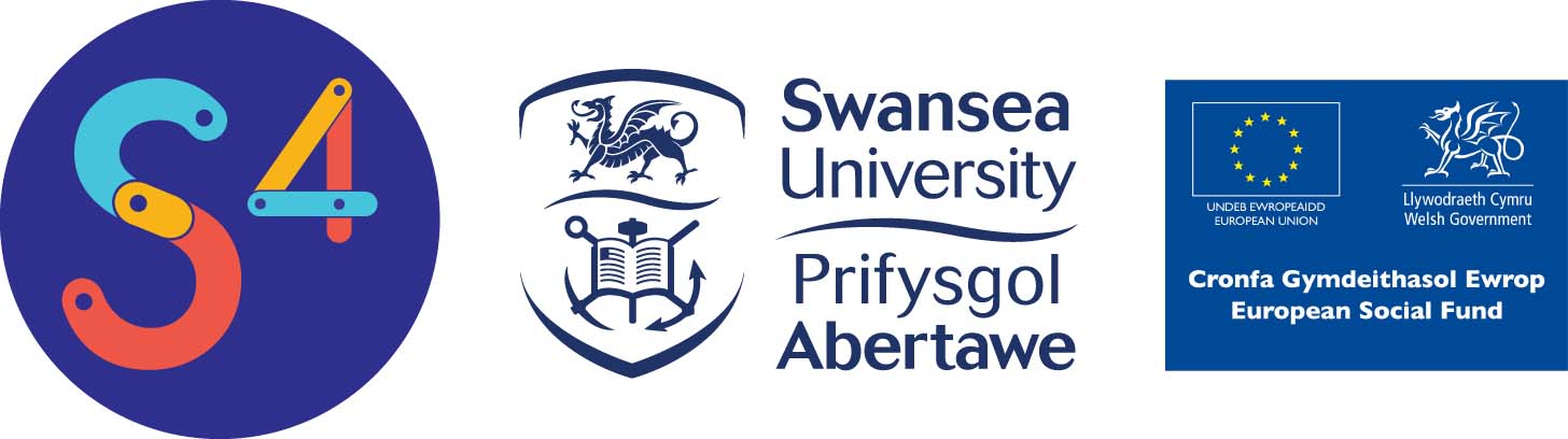 Swansea University and WEFO logos